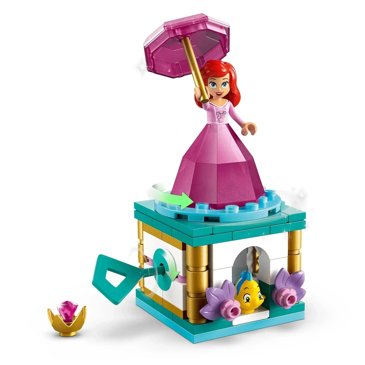 LEGO Draaiende Ariel 43259 Disney