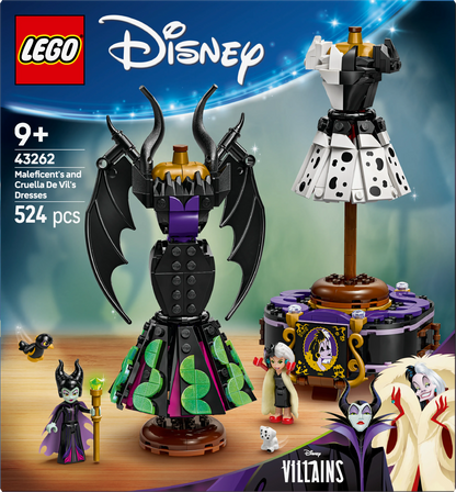 LEGO De jurken van Maleficent en Cruella De Ville 43262 Disney