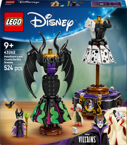 LEGO De jurken van Maleficent en Cruella De Ville 43262 Disney