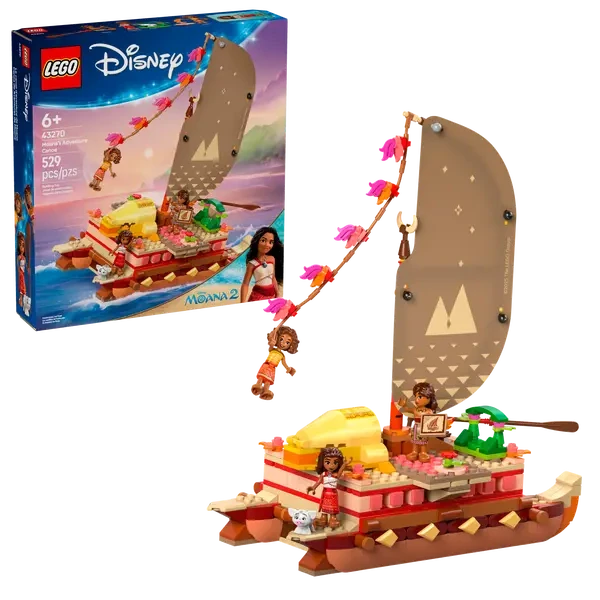 LEGO Vaiana's avonturenkano 43270 Disney (Pre-Order: januari 2025)