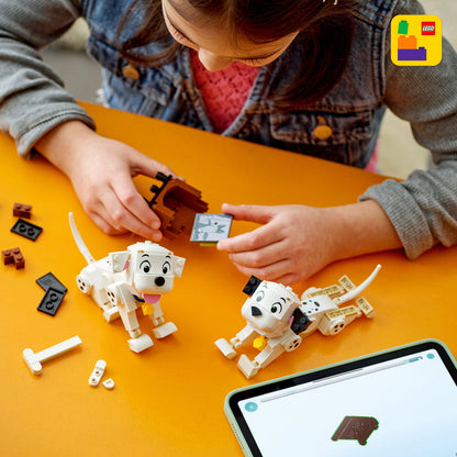 LEGO Lucky en Penny van 101 Dalmatiers 43271 Disney