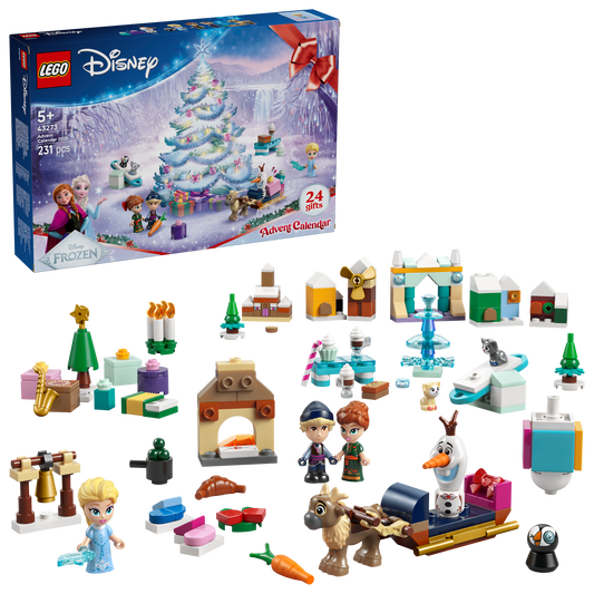 LEGO Adventkalender 2025 43273 Disney Prinsessen (Pre-Order: september)