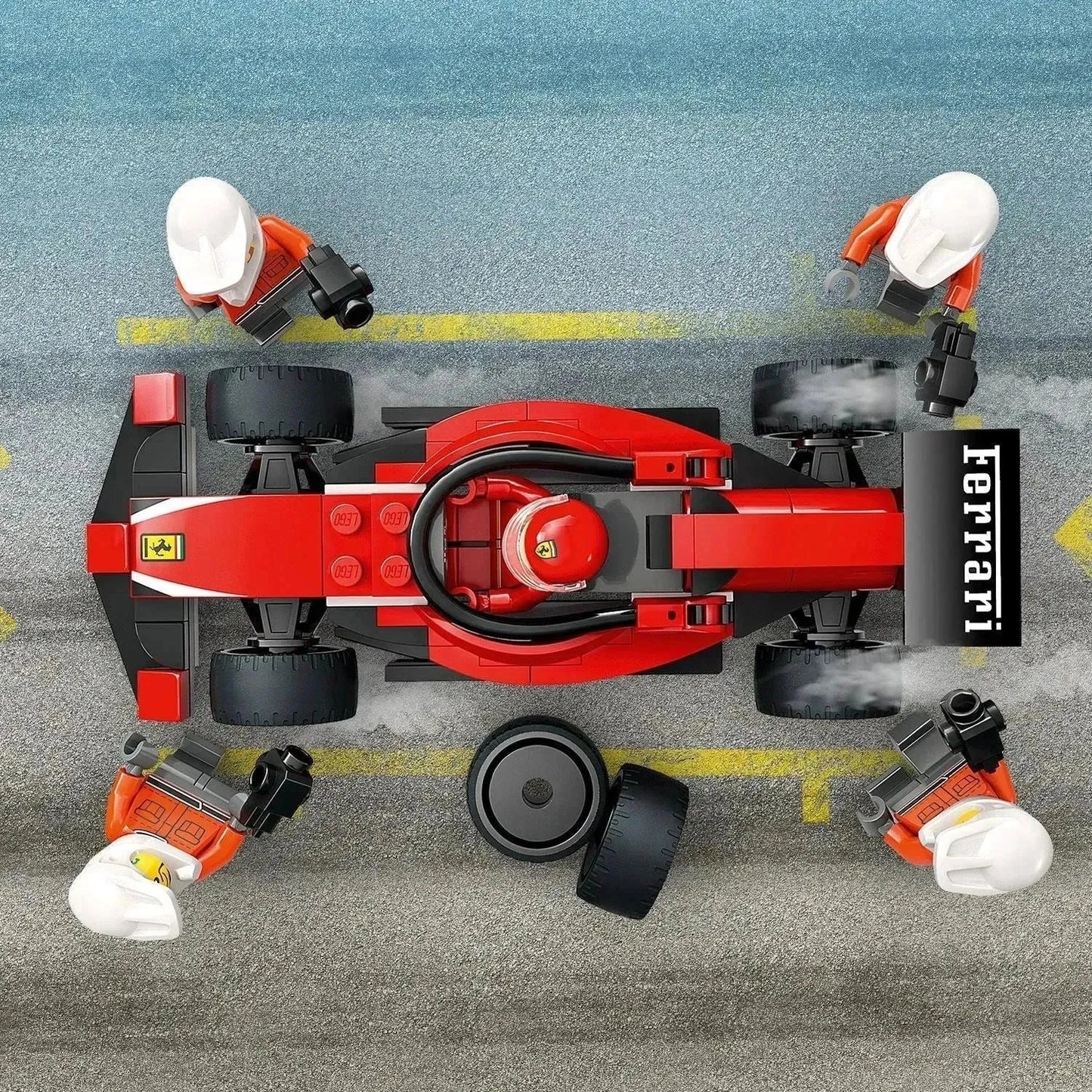 LEGO Pitcrew van de Formule 1 60443 City