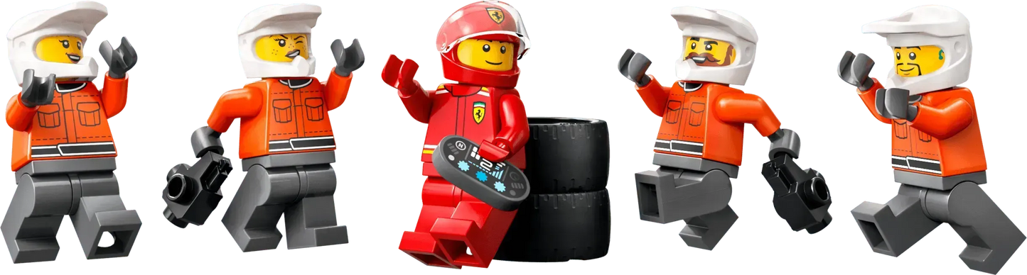LEGO Pitcrew van de Formule 1 60443 City