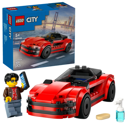 LEGO Red Sports Car 60448 City (Pre-Order: January 2025)