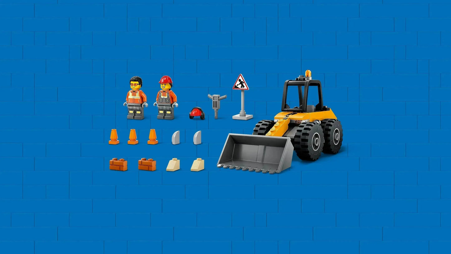 LEGO Yellow Wheel Loader Excavator 60450 City (Pre-Order: January 2025)