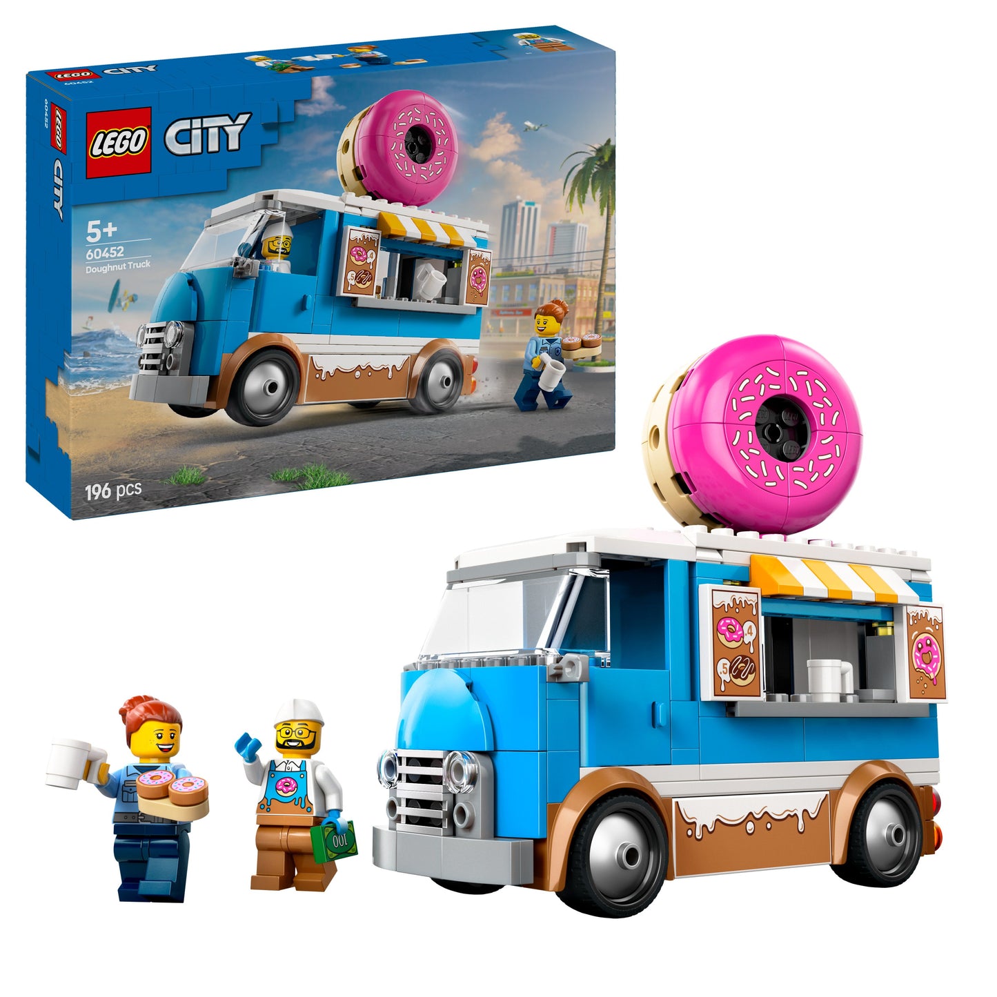 LEGO Donuttruck 60452 City (Pre-Order: januari 2025)