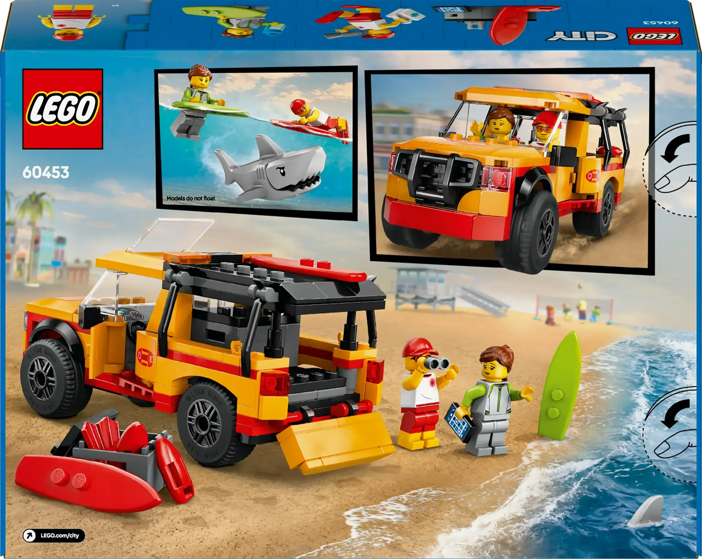 LEGO Lifeguard Rescue Truck 60453 City (Pre-Order: January 2025)