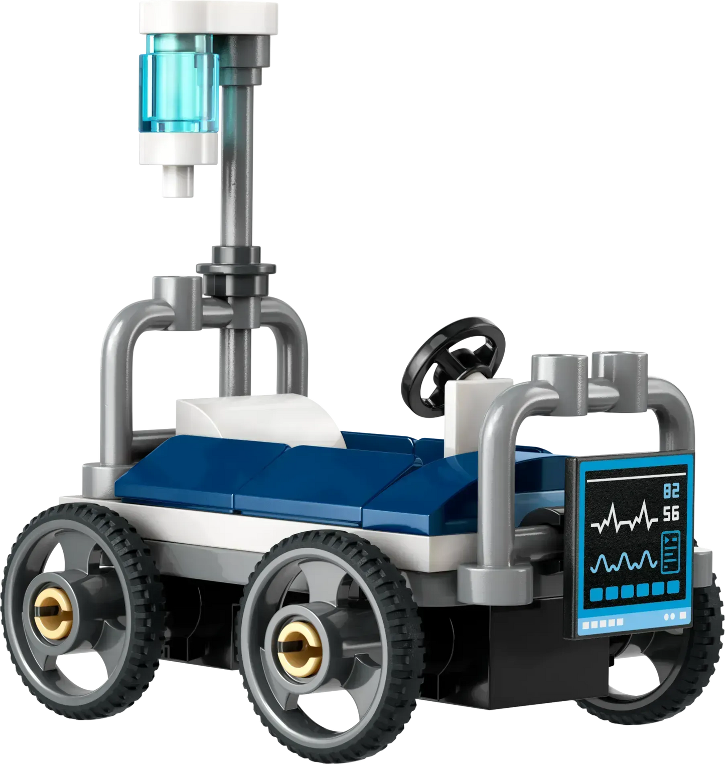 LEGO Raceauto pakket: vliegtuig vs ziekenhuisbed 60459 City