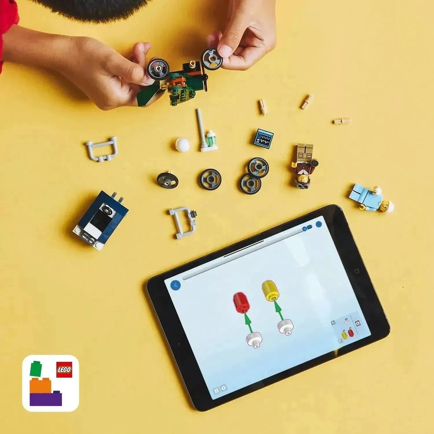 LEGO Raceauto pakket: vliegtuig vs ziekenhuisbed 60459 City