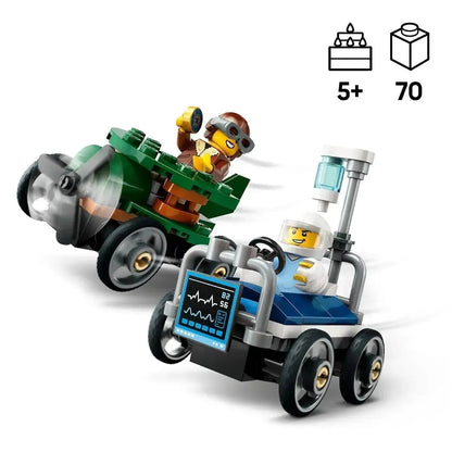 LEGO Raceauto pakket: vliegtuig vs ziekenhuisbed 60459 City