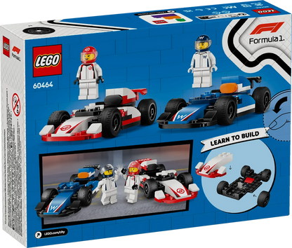 LEGO F1 Williams Racing & Haas Formule 1 auto's 60464 City