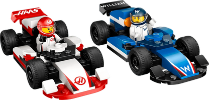 LEGO F1 Williams Racing & Haas Formule 1 auto's 60464 City