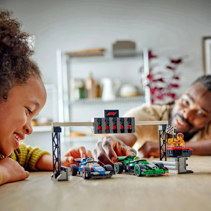 LEGO F1 Start lijn met VCARB & Sauber Formule 1 auto's 60474 City