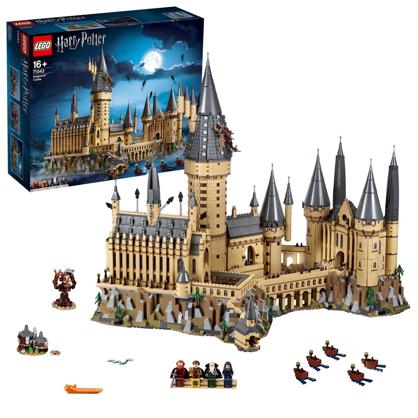 LEGO Het Kasteel Zweinstein met 6.000 stenen 71043 Harry Potter