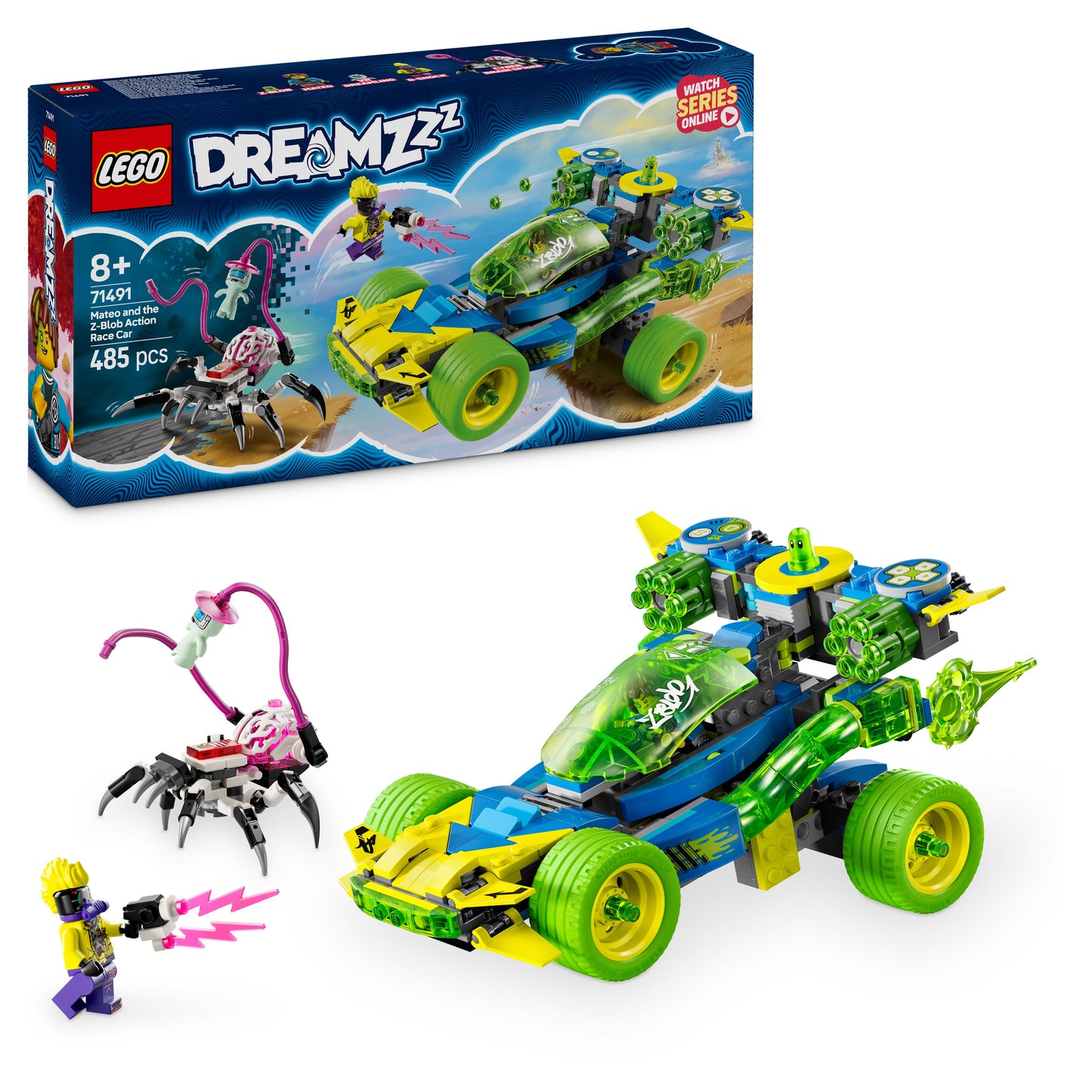 LEGO Mateo and the Z-Blob Action Vehicle 71491 Dreamzzz (Pre-Order: January 2025)