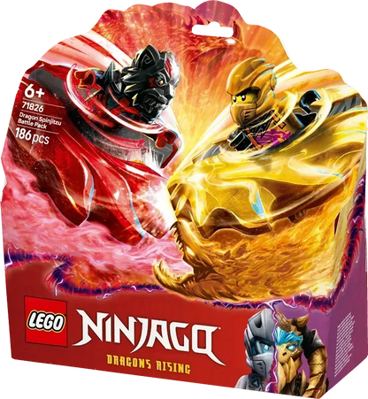 LEGO Spinjitzu Drakenstrijdpakket 71826 Ninjago (Pre-Order: januari 2025)