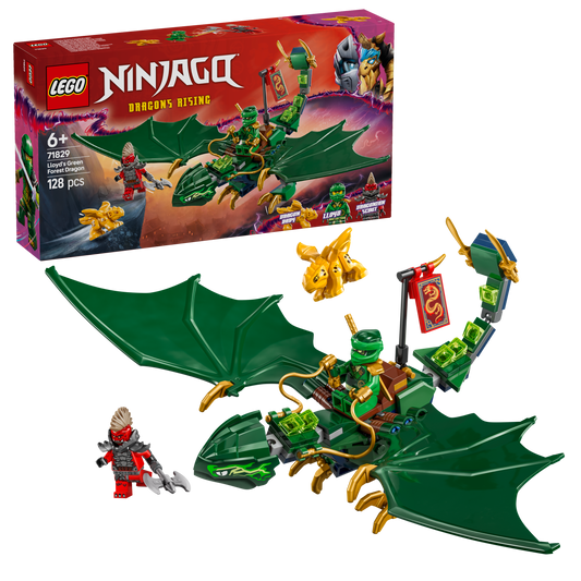 LEGO Lloyds Green Forest Dragon 71829 Ninjago (Pre-order: January 2025)