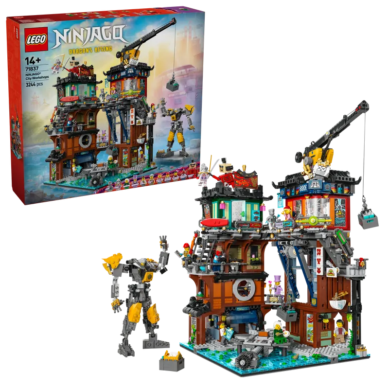 LEGO Ninjago City: De Werkplaatsen 71837 Ninjago