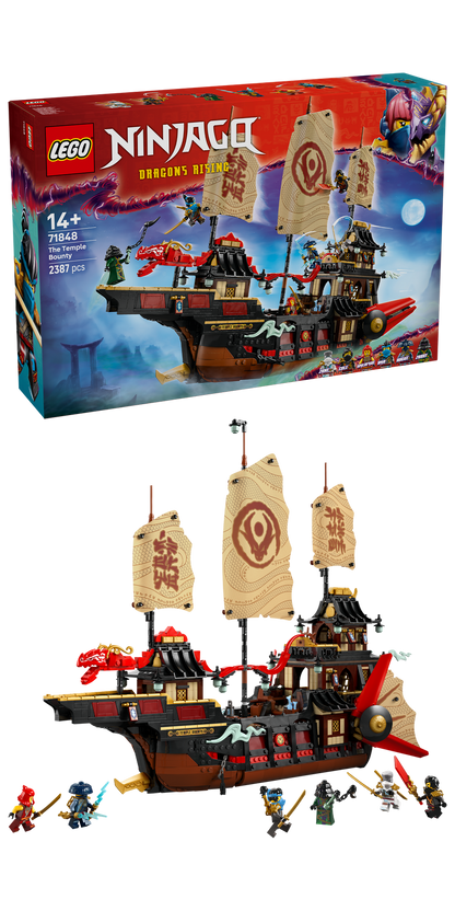 LEGO De Tempel Bounty 71848 Ninjago