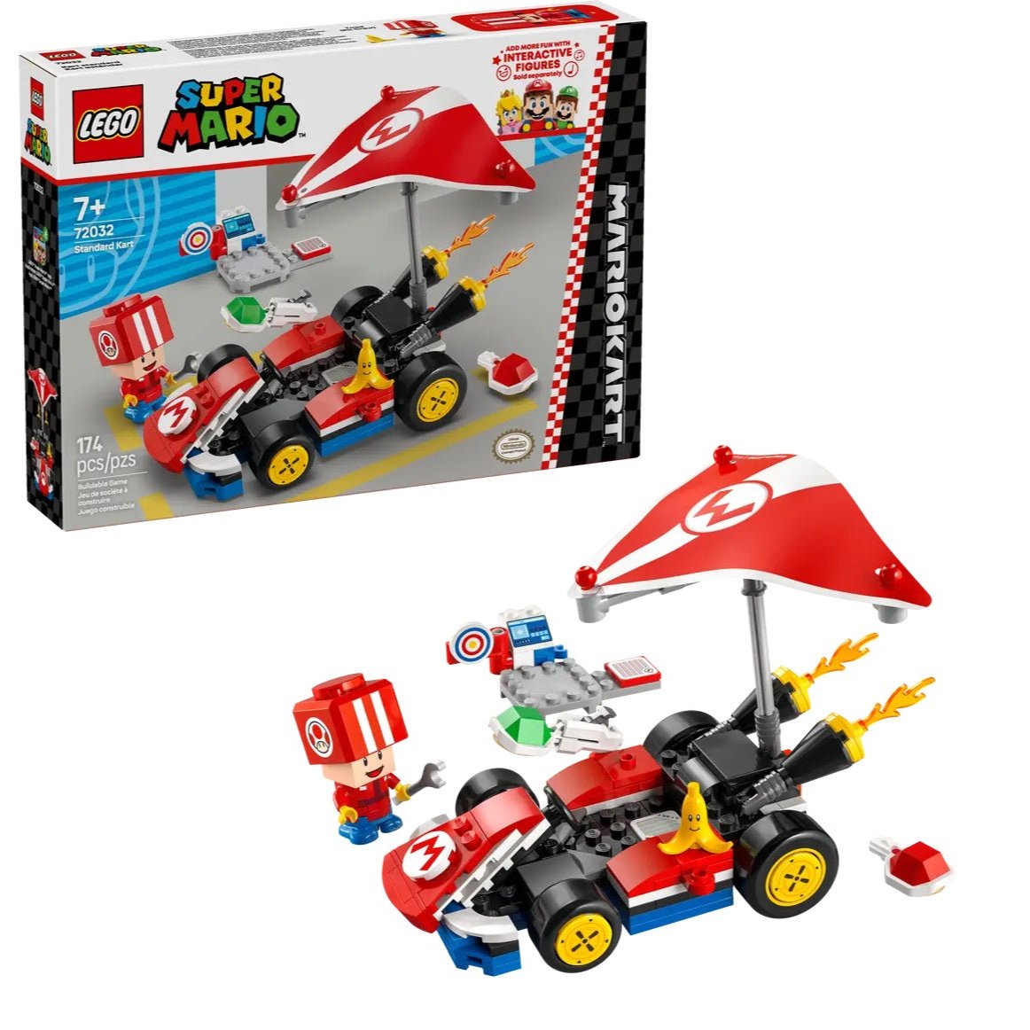 LEGO Mario Kart – Standard Kart 72032 SuperMario (Pre-Order: 1-2025)