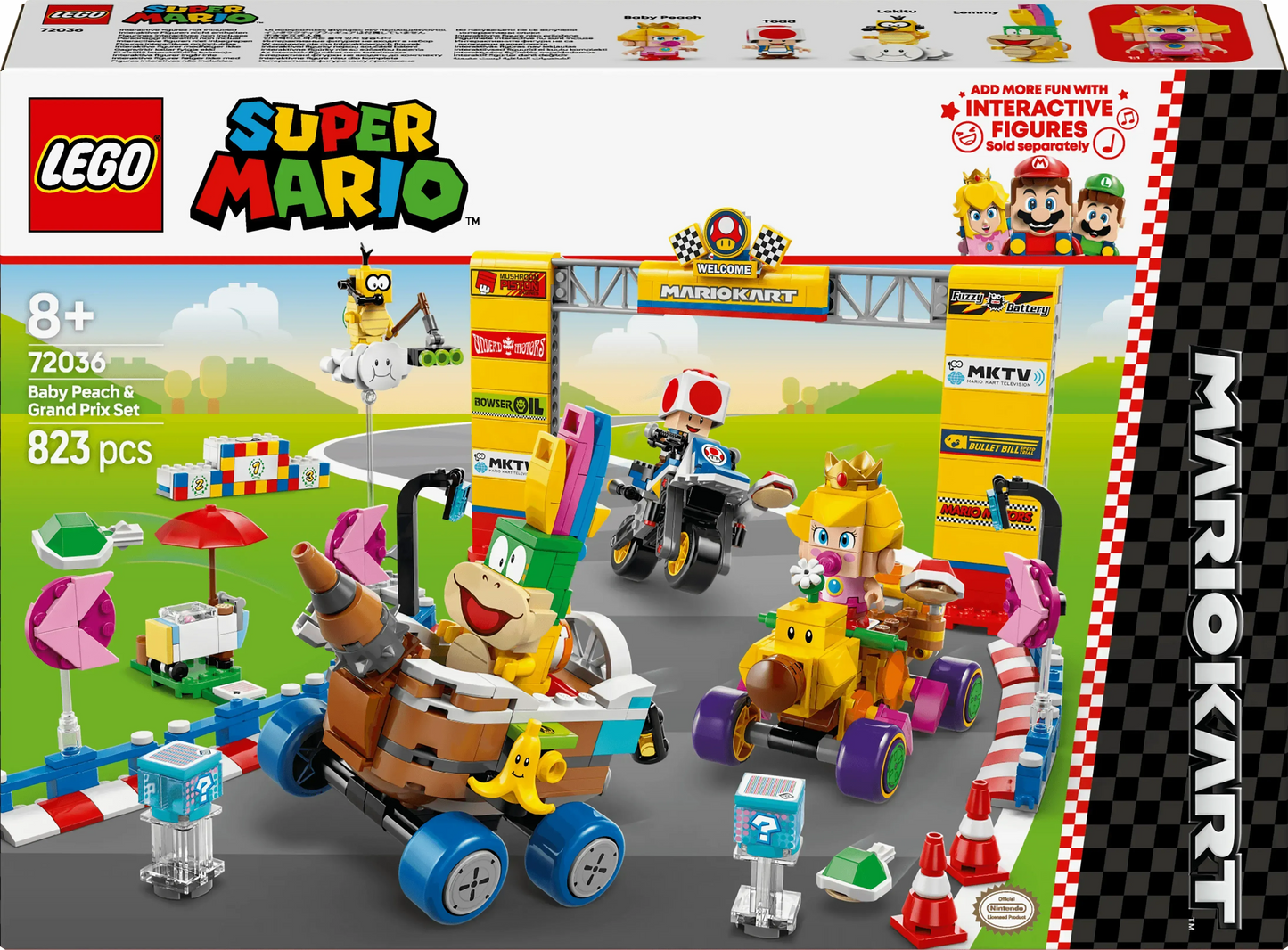 LEGO Mario Kart – Baby Peach & Grand Prix Set 72036 SuperMario