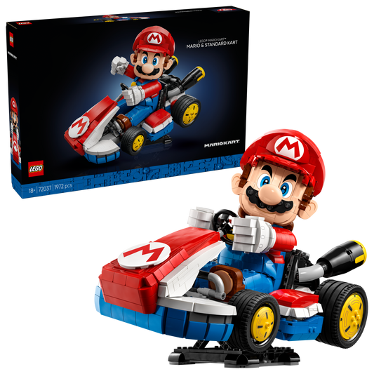 LEGO Mario Kart™ – Mario en standaardkart 72037 Supermario (Pre-Order:  augustus)