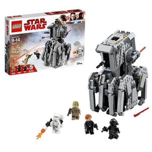 LEGO First Order Heavy Scout Walker inclusief Hux, Trooper en Gunner 75177 StarWars (USED)