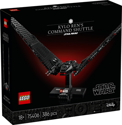 LEGO Kylo Rens Command Shuttle 75406 StarWars
