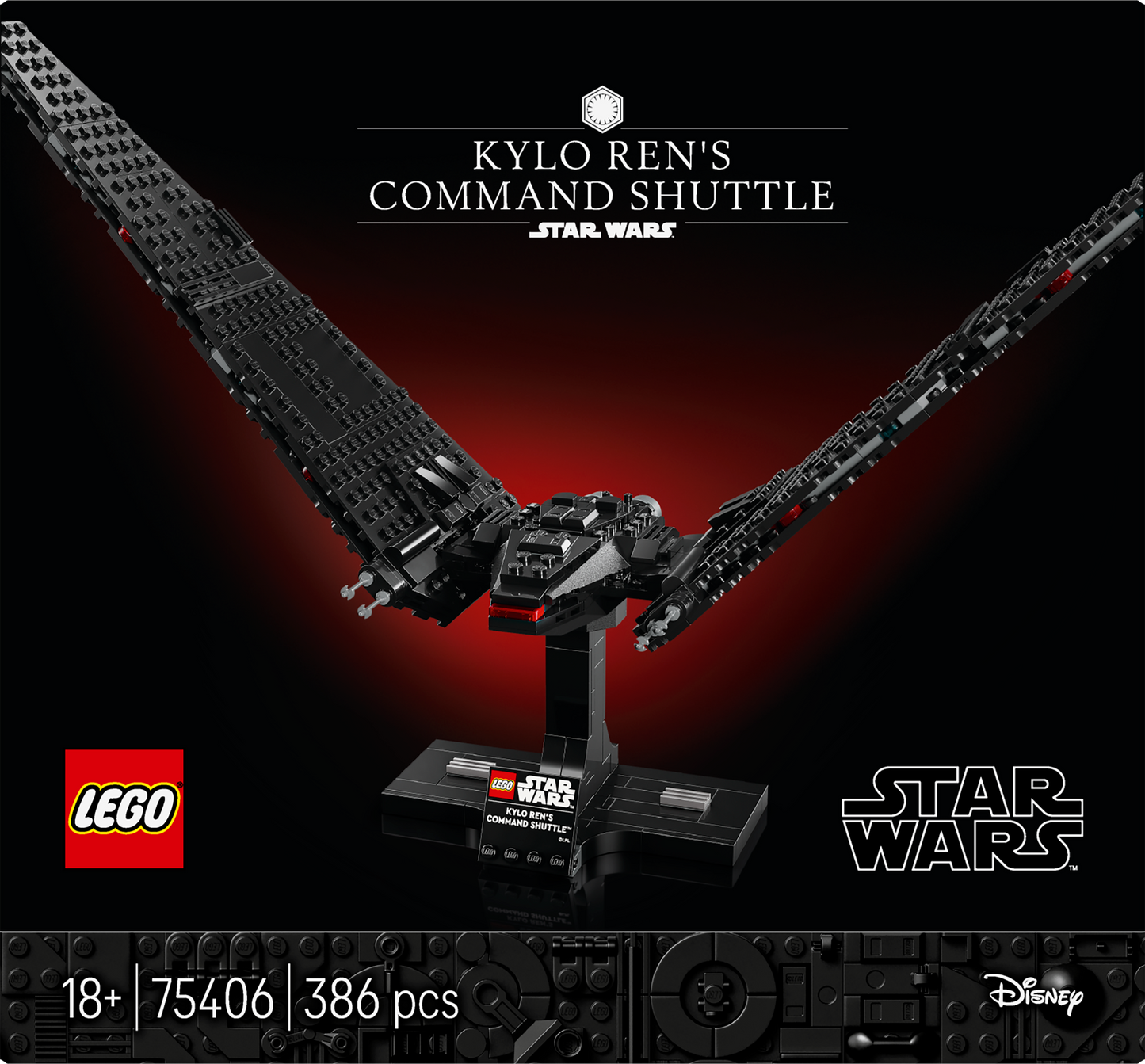 LEGO Kylo Rens Command Shuttle 75406 StarWars