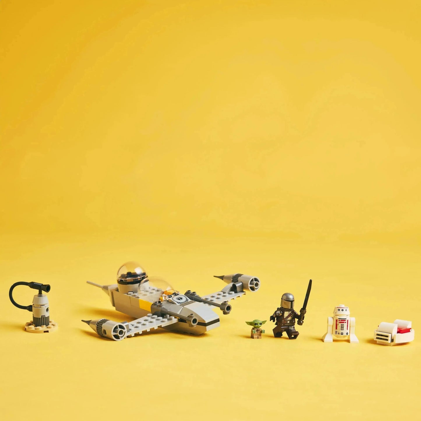 LEGO Mando en Grogu's N-1 Starfighter 75410 StarWars