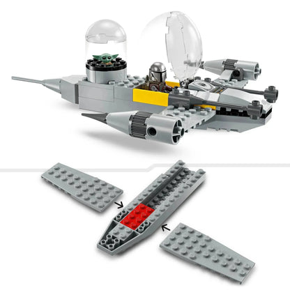 LEGO Mando en Grogu's N-1 Starfighter 75410 StarWars