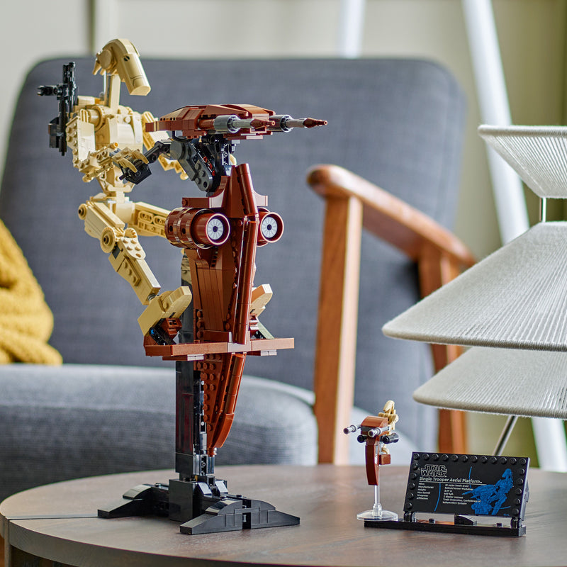 LEGO B1 Battle Droid met STAP 75428 StarWars