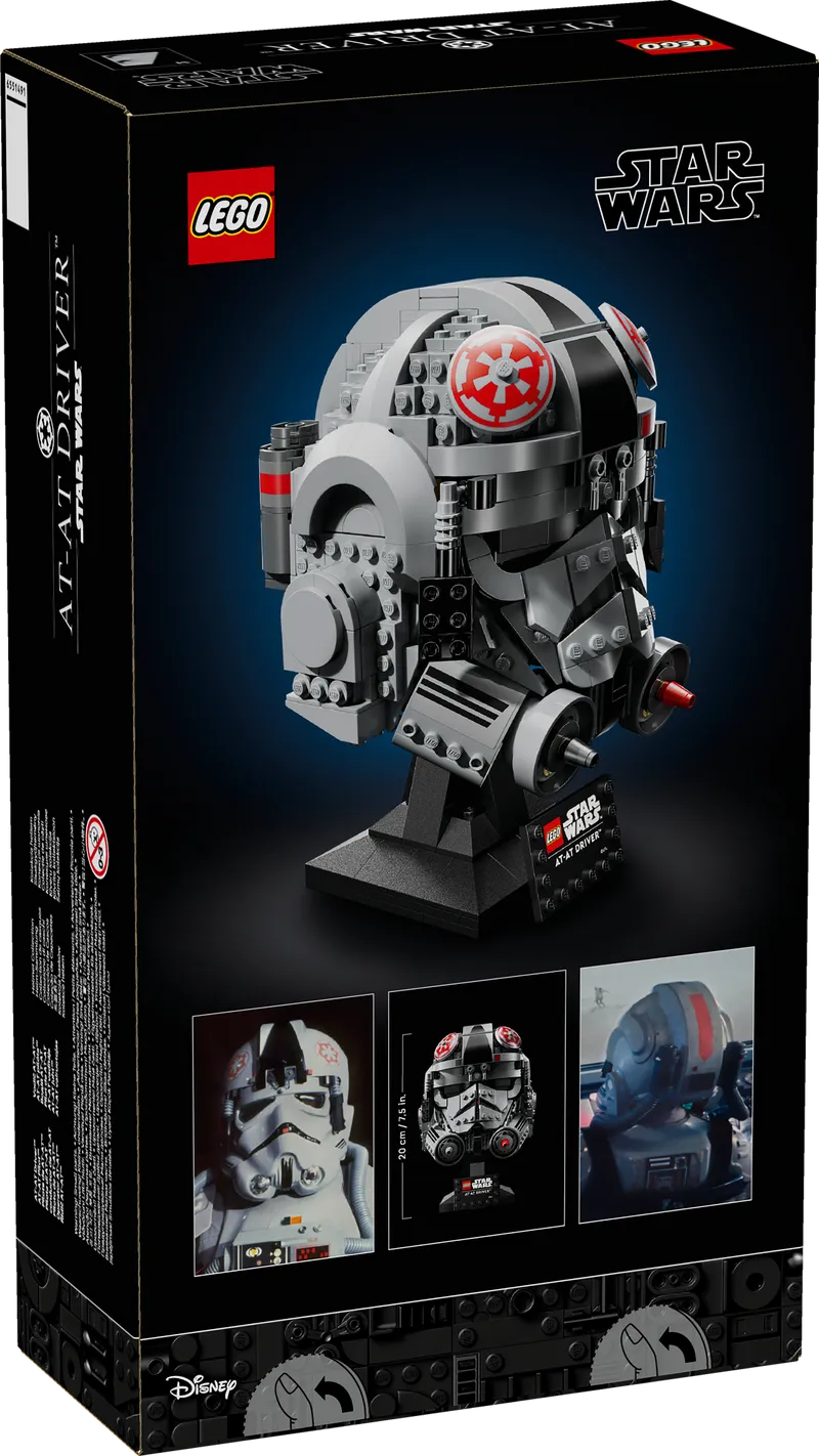 LEGO AT-AT Driver Helm 75429 StarWars