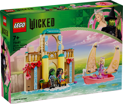 LEGO Glinda, Elphaba en Nessarose op Shiz University 75681 Wicked (Pre-Order: oktober)