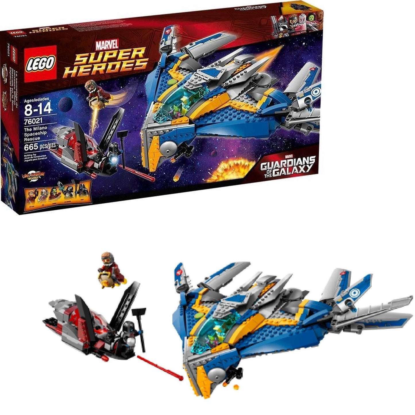 LEGO The Milano Spaceship Rescue 76021 Marvel Super Heroes