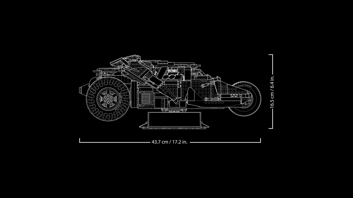 LEGO Batmobile Tumbler van Batman 76240 Batman