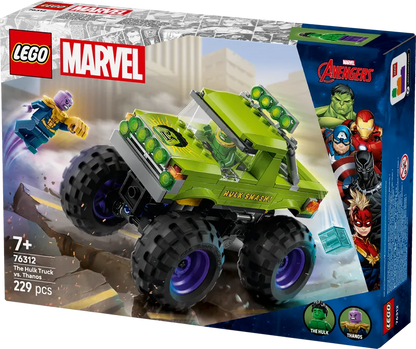 LEGO De Hulk Truck vs. Thanos 76312 Superheroes