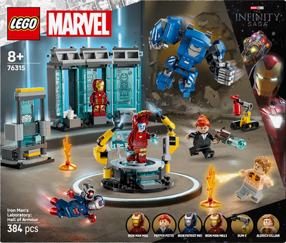 LEGO 76315 IronMans laboratorium harnas ruimte 2TTOYS