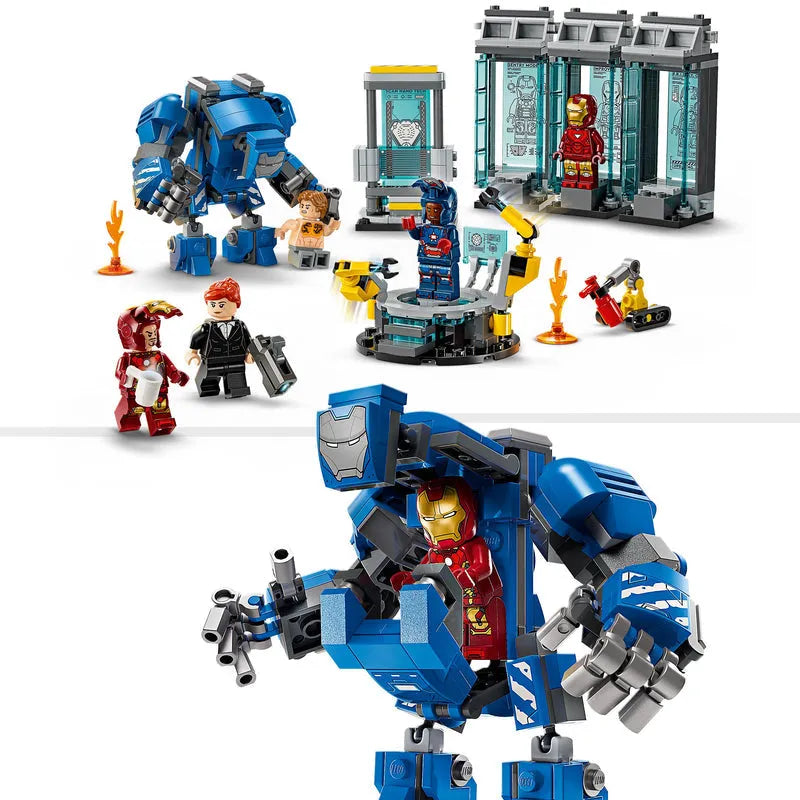 LEGO Iron Mans laboratorium: harnasruimte 76315 Superheroes (Pre-Order: april)