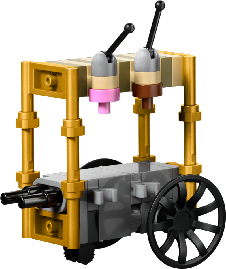 LEGO Zwik & Zwachtels Zwerkbalpaleis en ijssalon 76452 Harry Potter