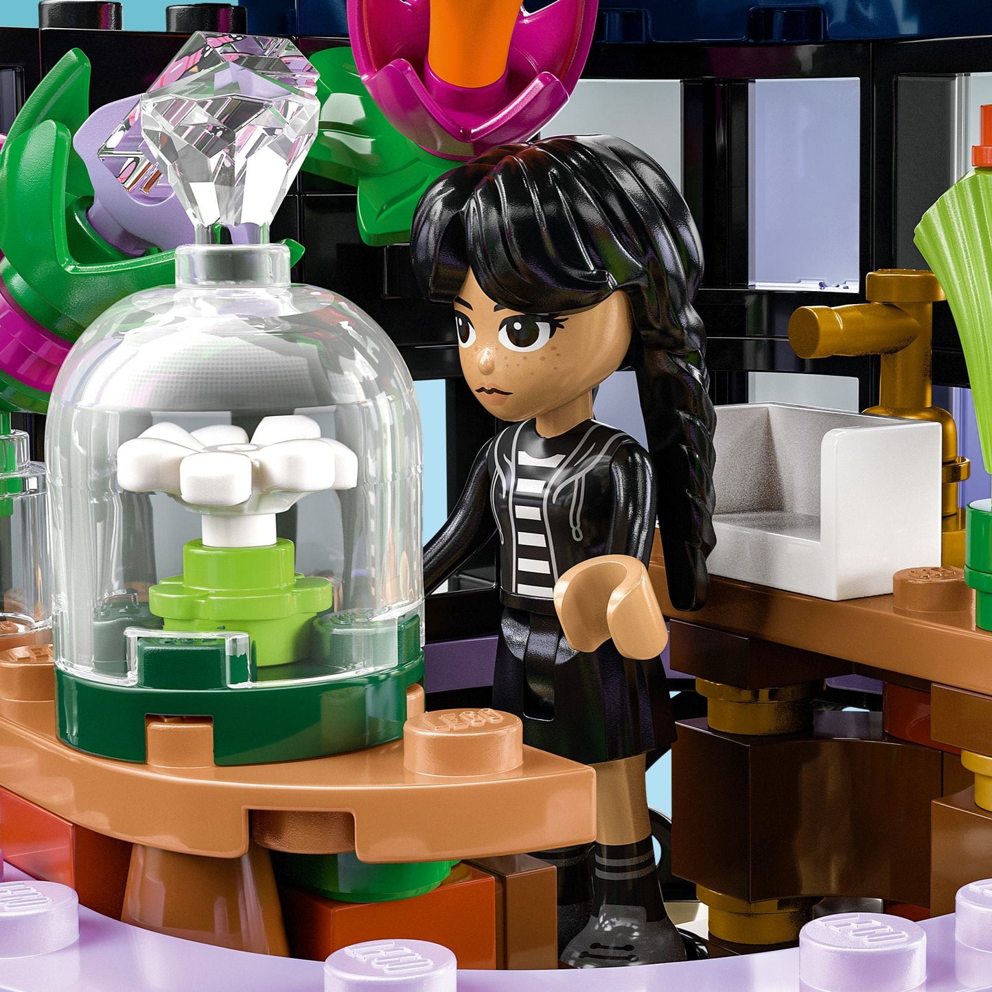 LEGO Zwarte dahlia 76784 Wednesday (Pre-Order: augustus)