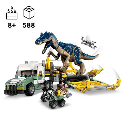 LEGO Dinosaurusmissies: Allosaurus transporttruck 76966 Jurassic World