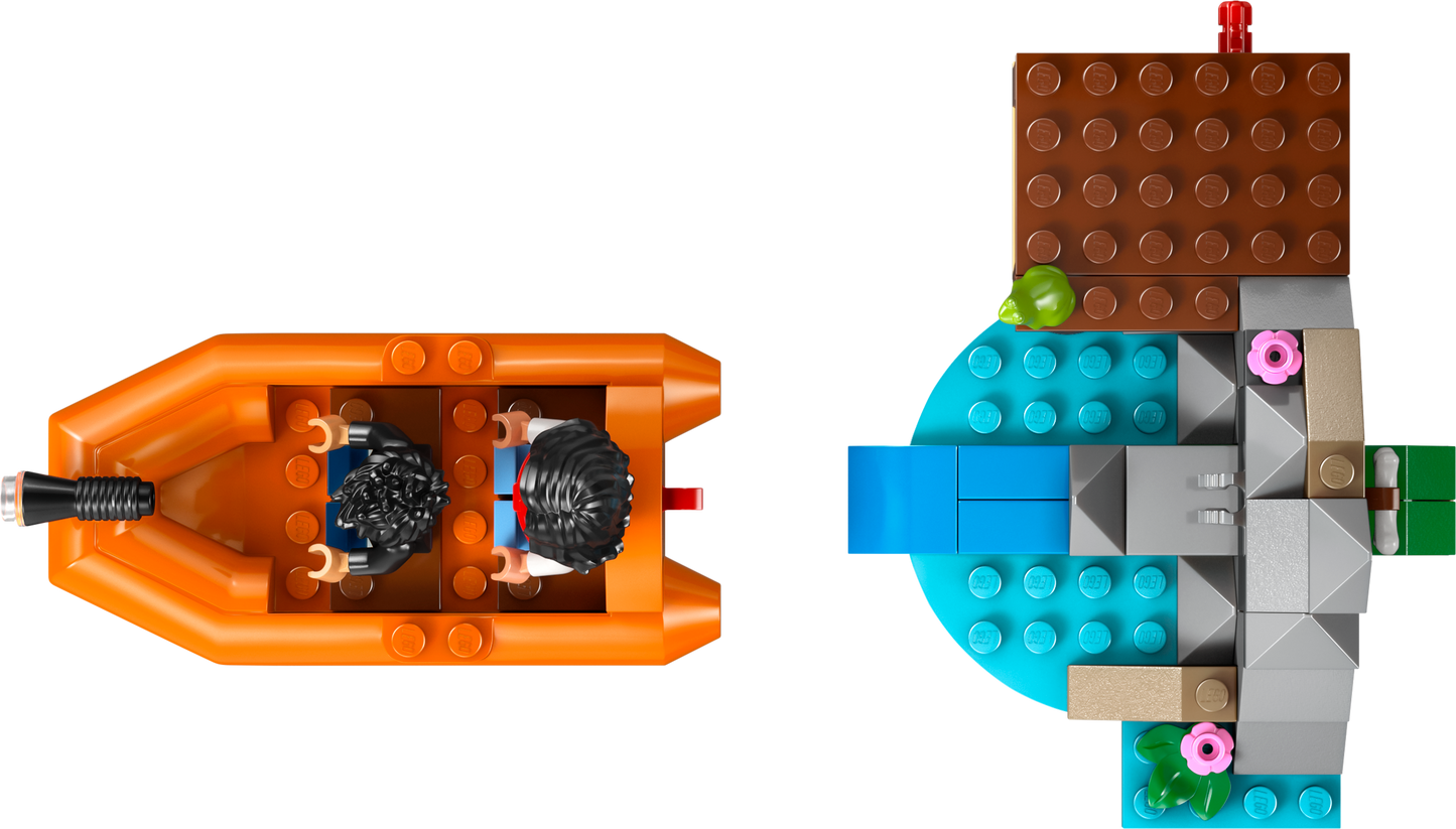 LEGO T. rex rivierontsnapping 76975 Jurassic World