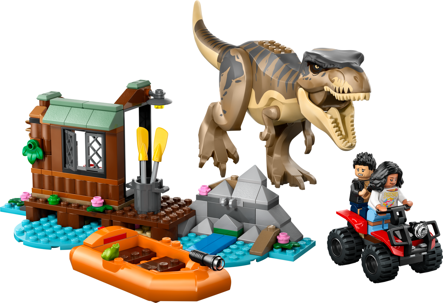 LEGO T. rex rivierontsnapping 76975 Jurassic World