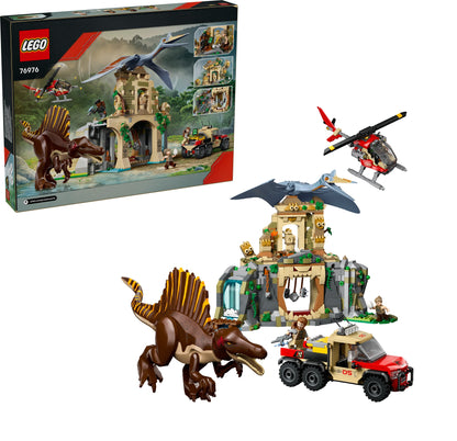 LEGO Spinosaurus en Quetzalcoatlus luchtmissie 76976 Jurassic World (Pre-Order: Juni 2025)