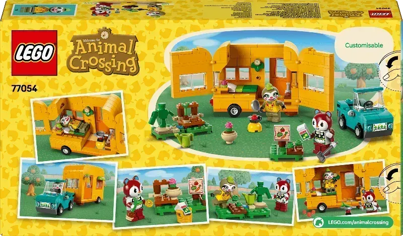 LEGO Leifs caravan en tuinwinkel 77054 Animal Crossing