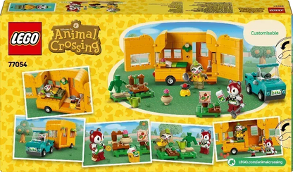 LEGO Leifs caravan en tuinwinkel 77054 Animal Crossing