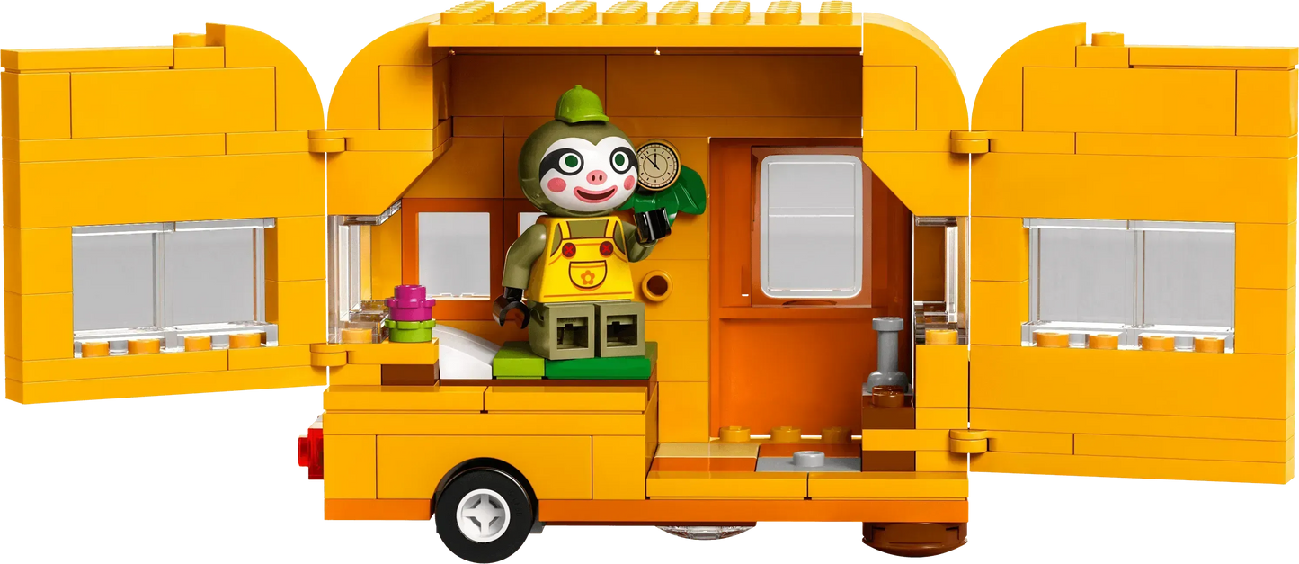 LEGO Leifs caravan en tuinwinkel 77054 Animal Crossing