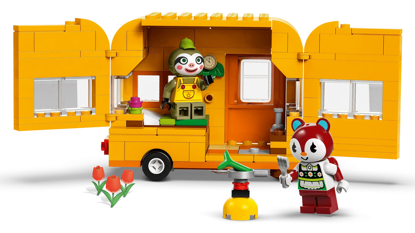 LEGO Leifs caravan en tuinwinkel 77054 Animal Crossing
